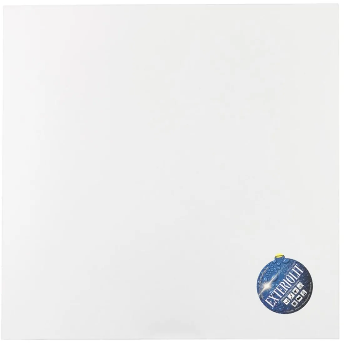 Plateau de table 'LIMULE' blanc carré