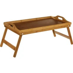 Plateau 51x38 cm avec pieds bambou