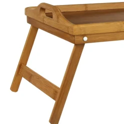 Plateau 51x38 cm avec pieds bambou