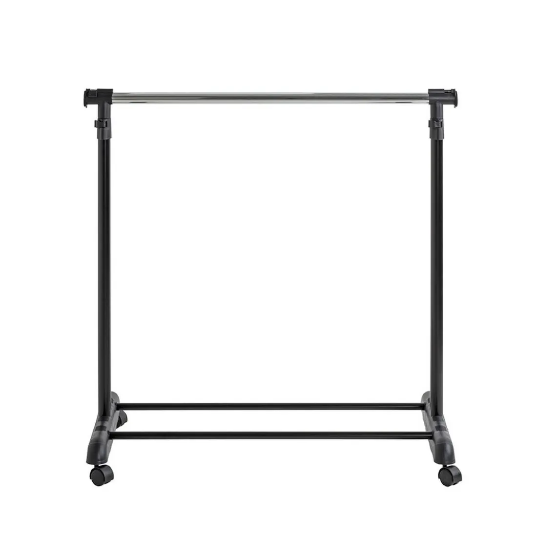 Portant en acier hauteur ajustable noir