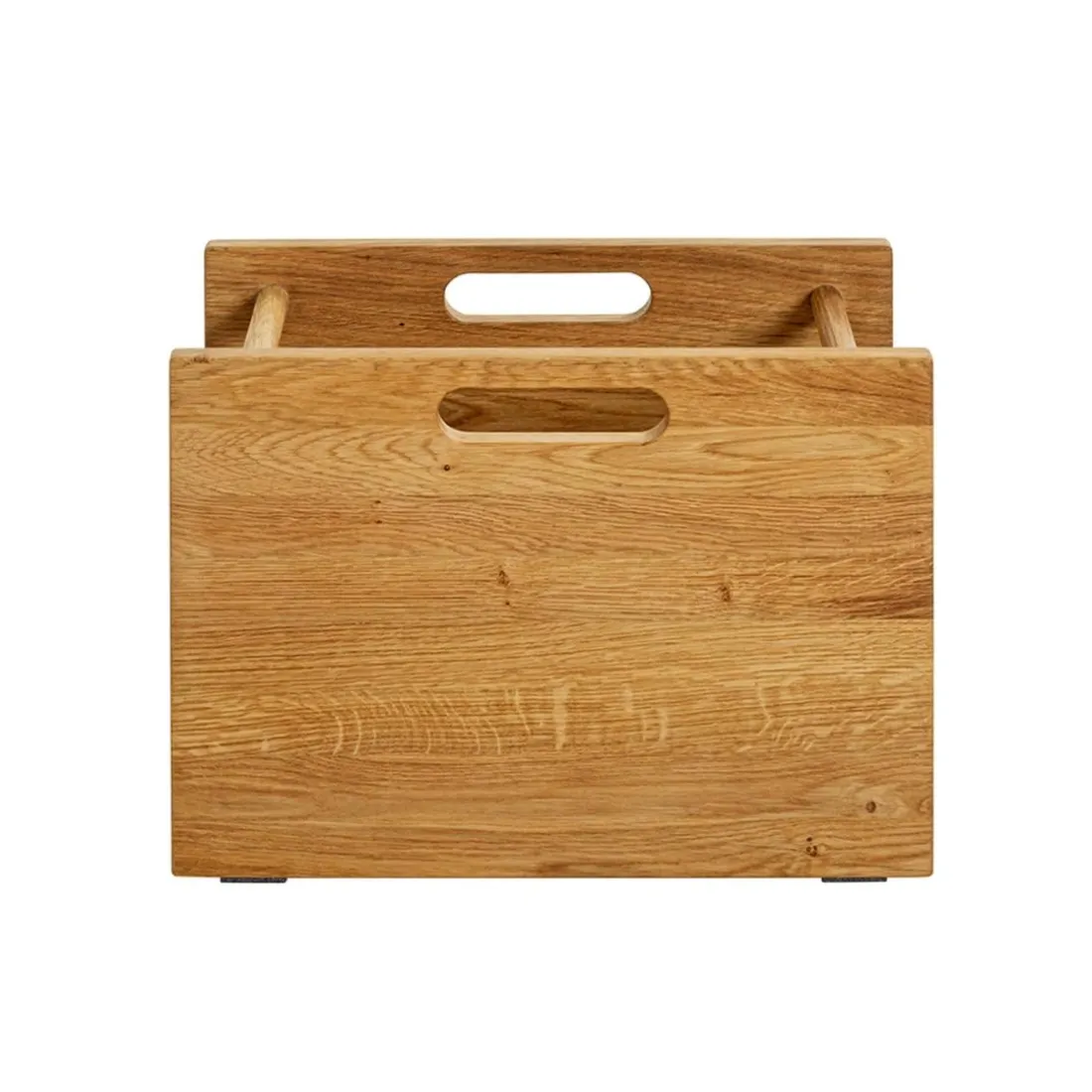 Porte revues en bois de chêne huilé