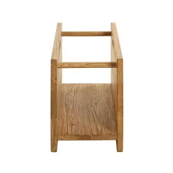 Porte revues en bois de chêne huilé