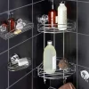 Porte savon Orio gris chrome
