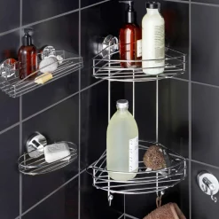 Porte savon Orio gris chrome