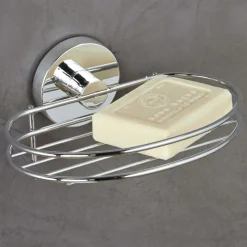 Porte savon Orio gris chrome