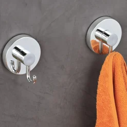 Porte savon Orio gris chrome
