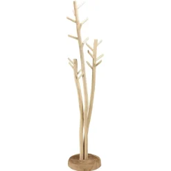 Porte-manteau 3 branches en Teck naturel WILL Beige