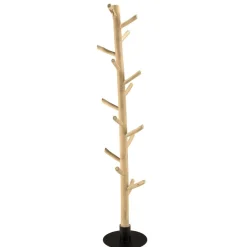 Porte-manteau multibranches en Teck naturel WILL Beige