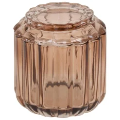 Pot à coton Florea ambre