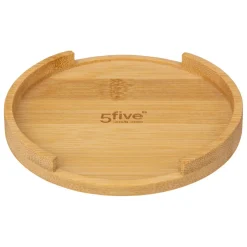 Pot à ustensiles couvercle bambou