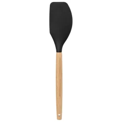 Pot métal noir à ustensiles avec 7 accessoires