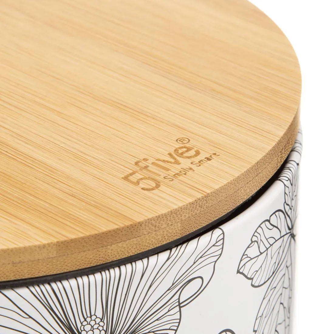Poubele SOFTCL 3 l Blackflora Blanc et Noir