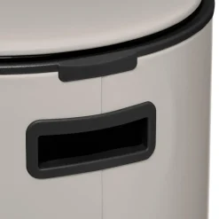 Poubelle métal 30L