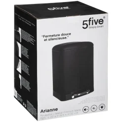 Poubelle noire Ariane 6Lvoir
