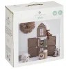 Rangement château beige en jute
