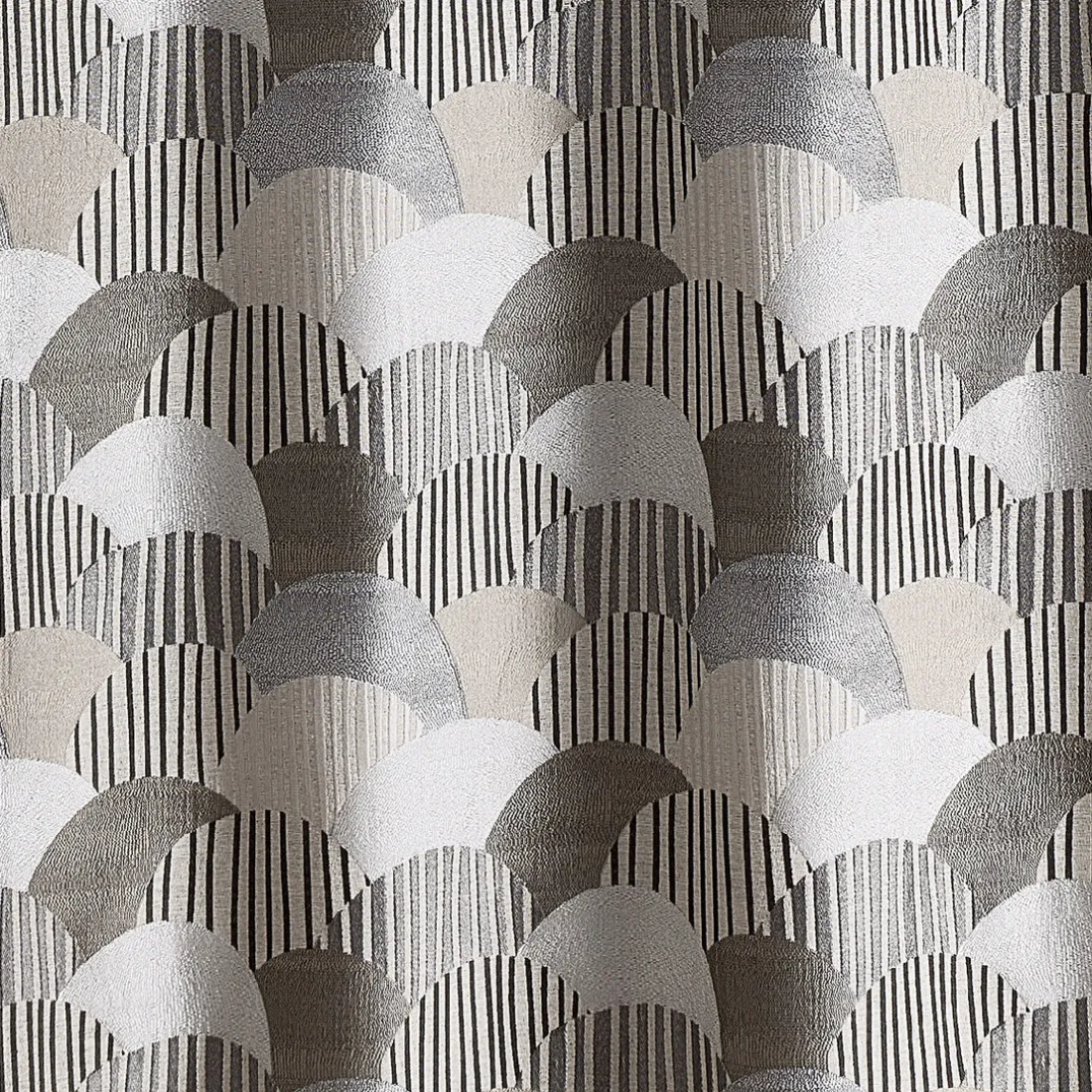Rideau ameublement en jacquard 140x260 ASIA - lin