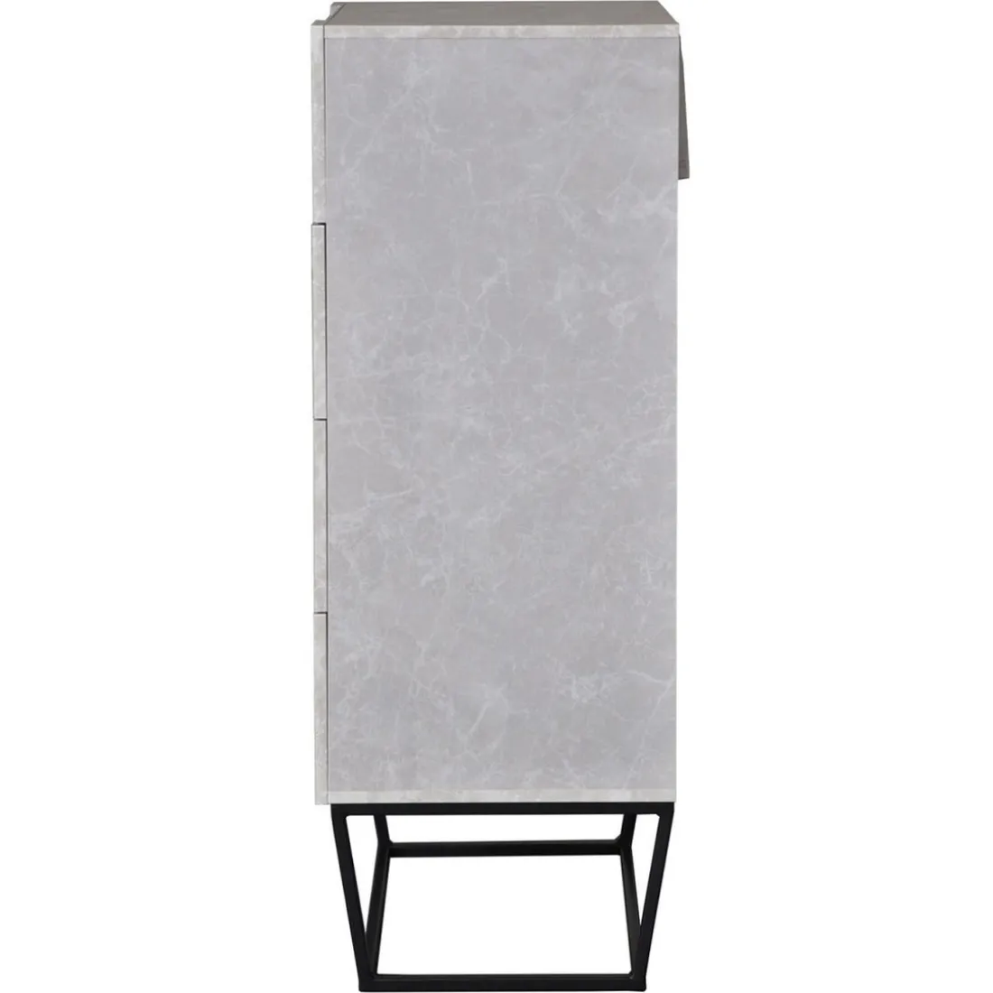 Semainier Logam 4 tiroirs Marbre