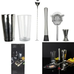 Set À Cocktail 5 Accessoires Et 50 Recettes M6
