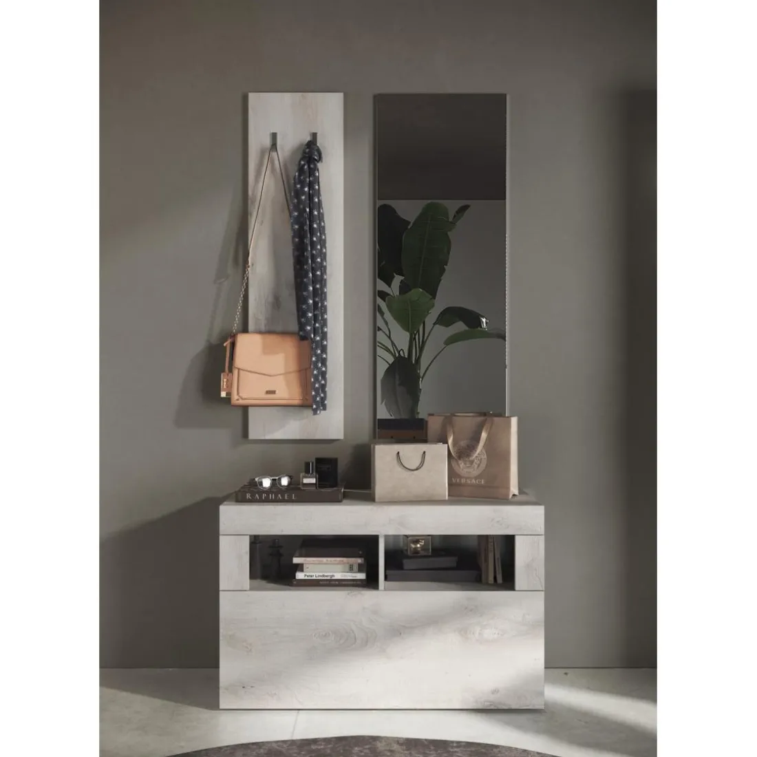 Set 3 pieces meuble d'entrée