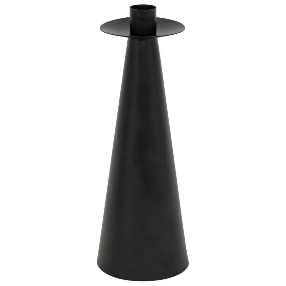 Set de 2 bougeoirs Automne métal noir