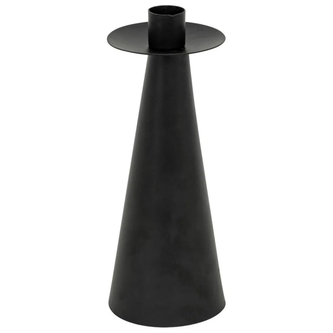 Set de 2 bougeoirs Automne métal noir