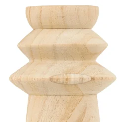 Set de 2 bougeoirs Uma bois