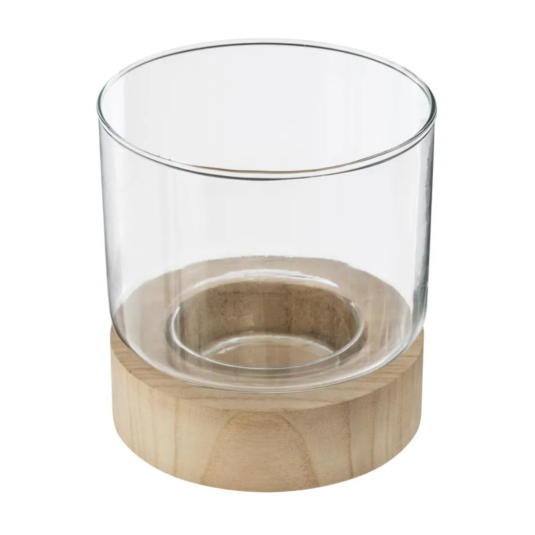 Set de 3 Photophores en Verre