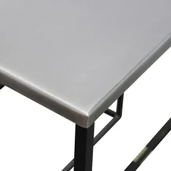 Set De 2 Tables de Chevet Miles Zinc
