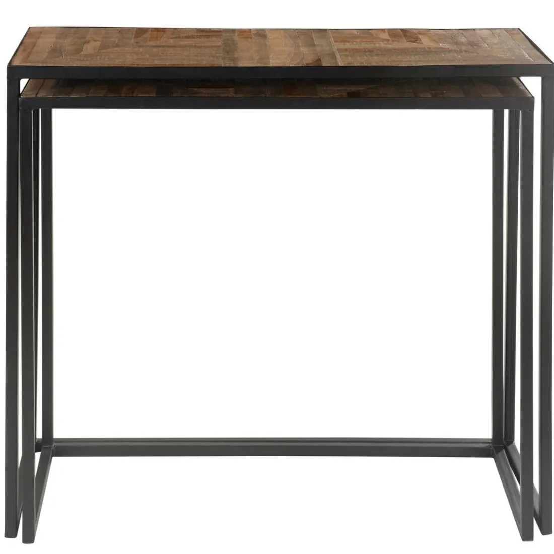 Set de Consoles gigognes en bois