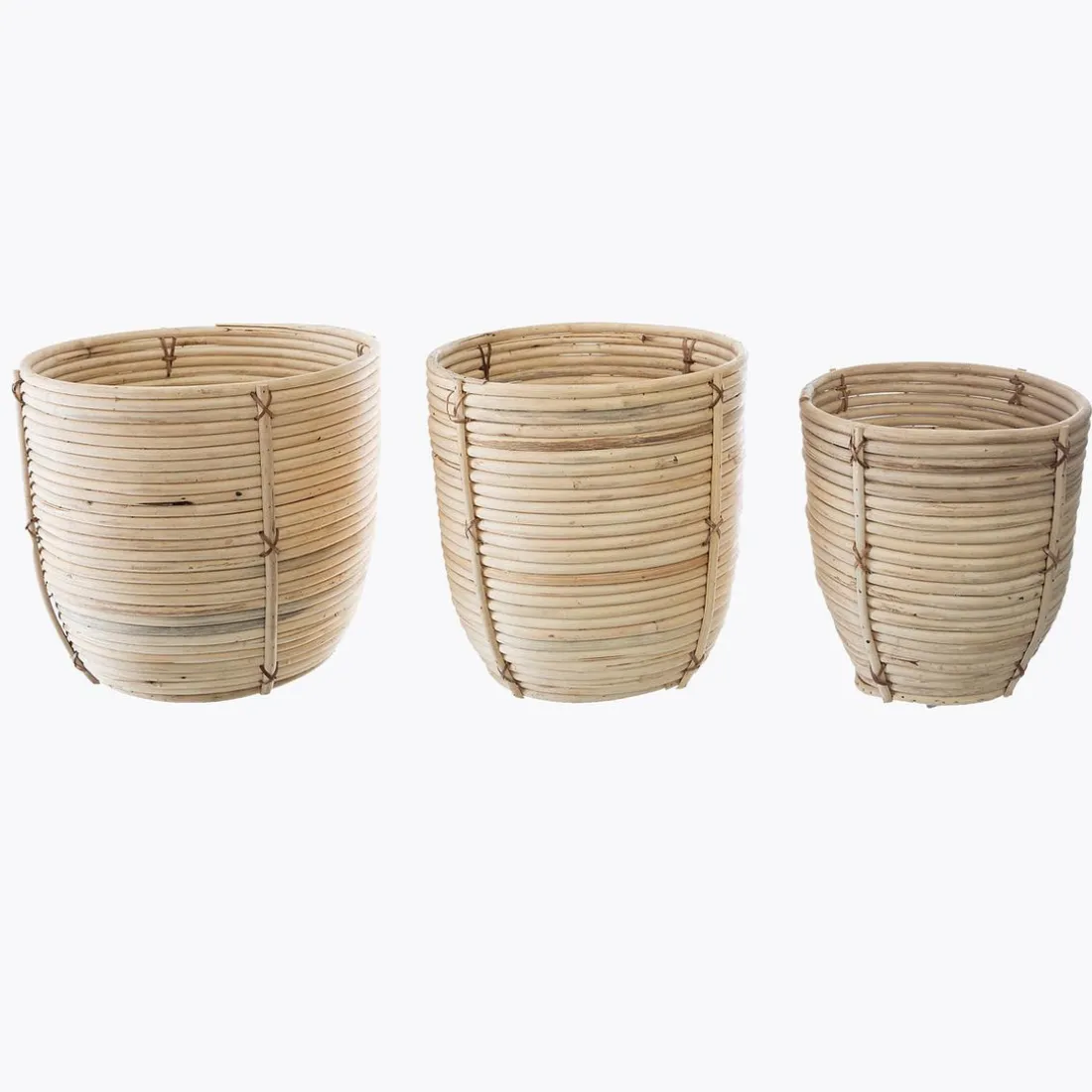Set x 3 Pots Rotin