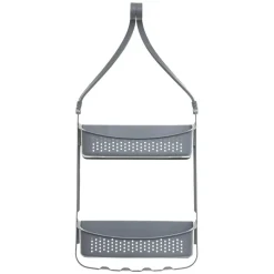 Support Douche Souple 2 Pièces Gris