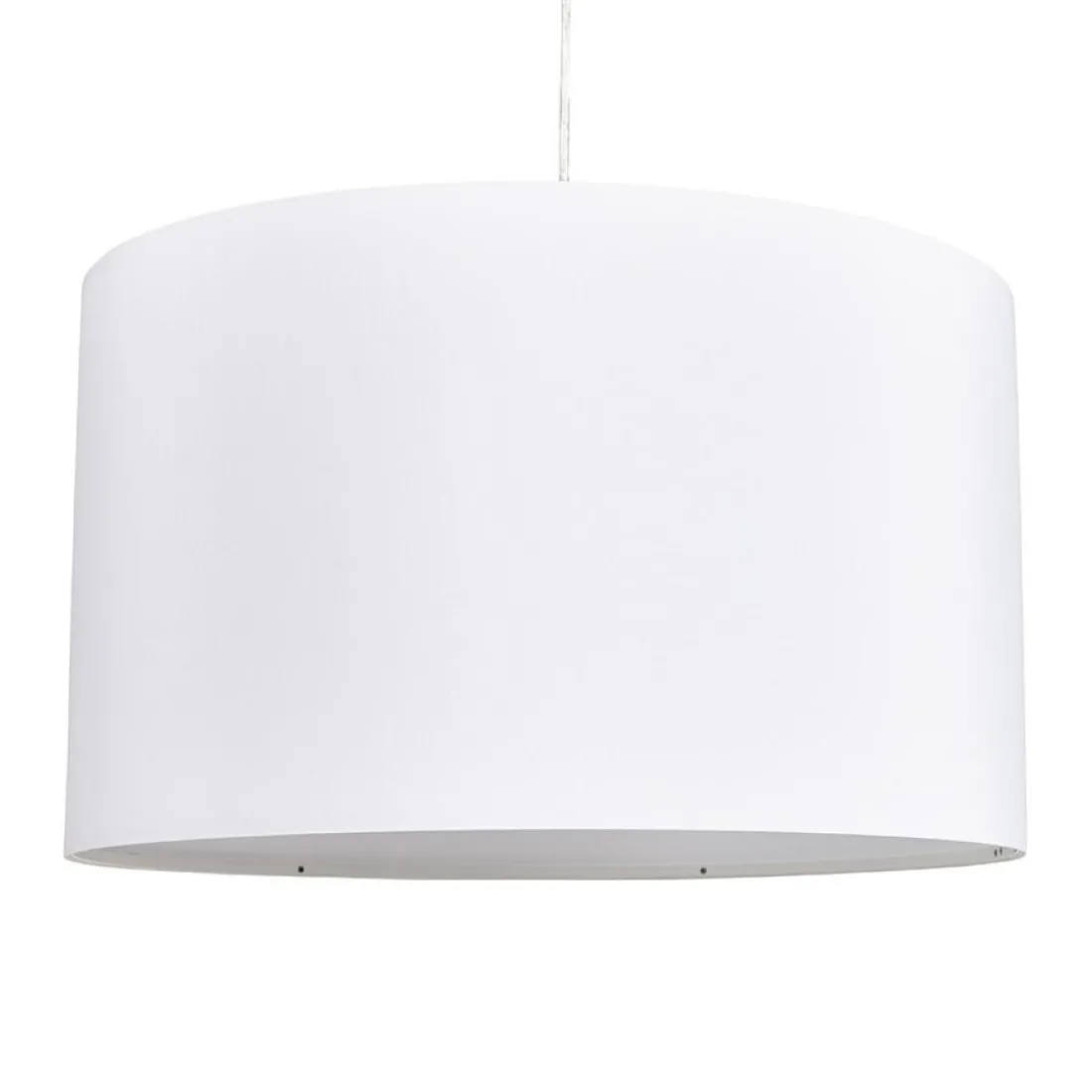 Suspension 'BUNGEE' ronde avec abat-jour blanc