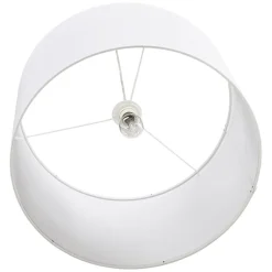 Suspension 'BUNGEE' ronde avec abat-jour blanc