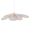 Suspension enfant, métal, rose, H64 cm