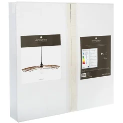 Suspension Filaire Chapeau Noir