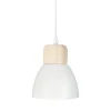 Suspension métal blanc break D12 H20