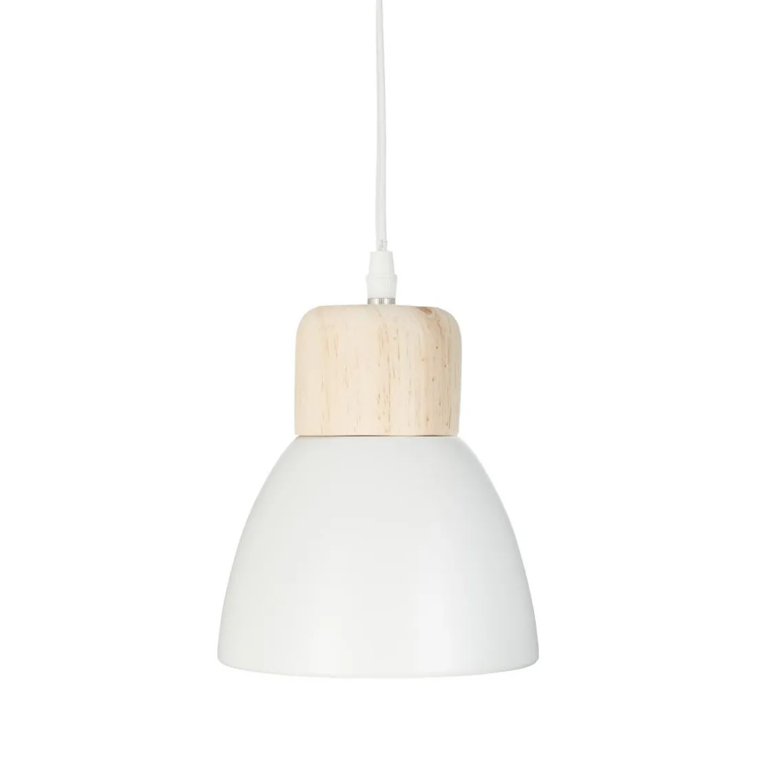 Suspension métal blanc break D12 H20