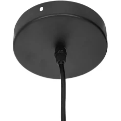 Suspension métal fil noir D19 H22