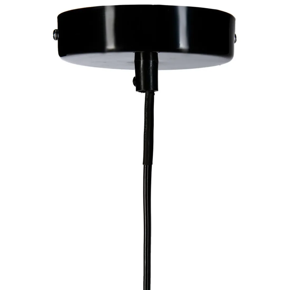 Suspension métal filaire noir