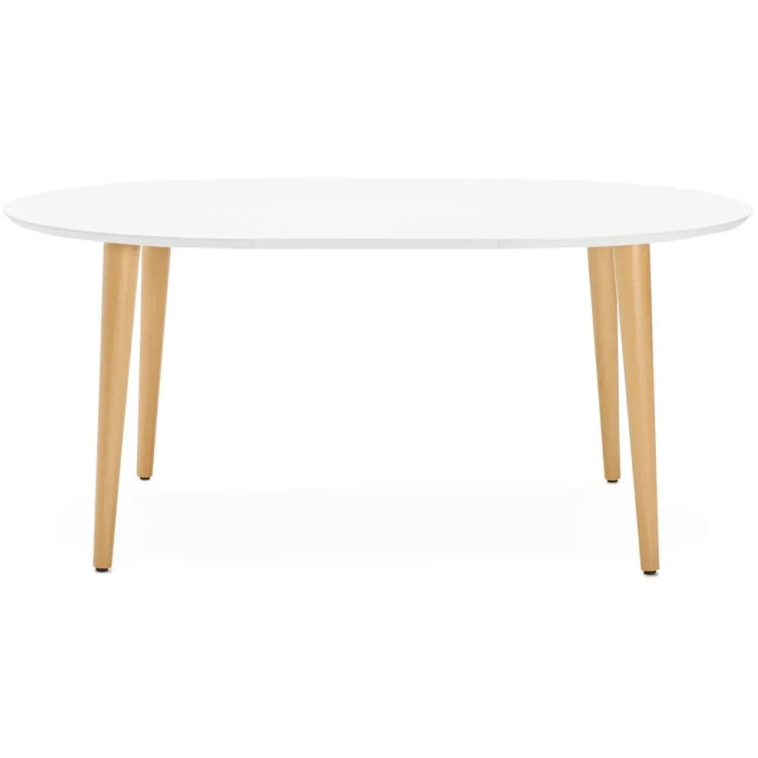 Table à dîner ronde extensible 'IGLOU' style scandinave