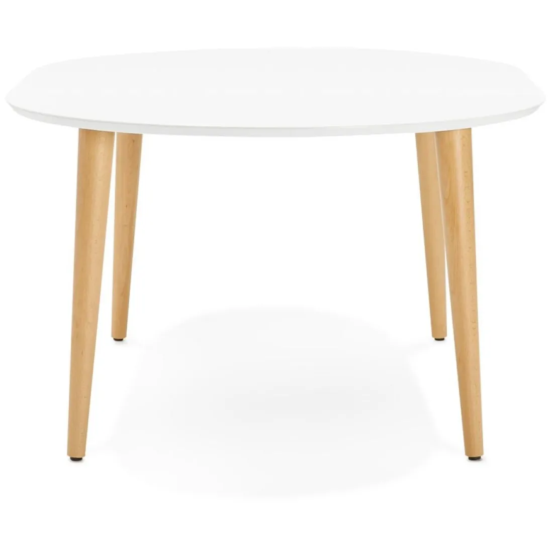 Table à dîner ronde extensible 'IGLOU' style scandinave