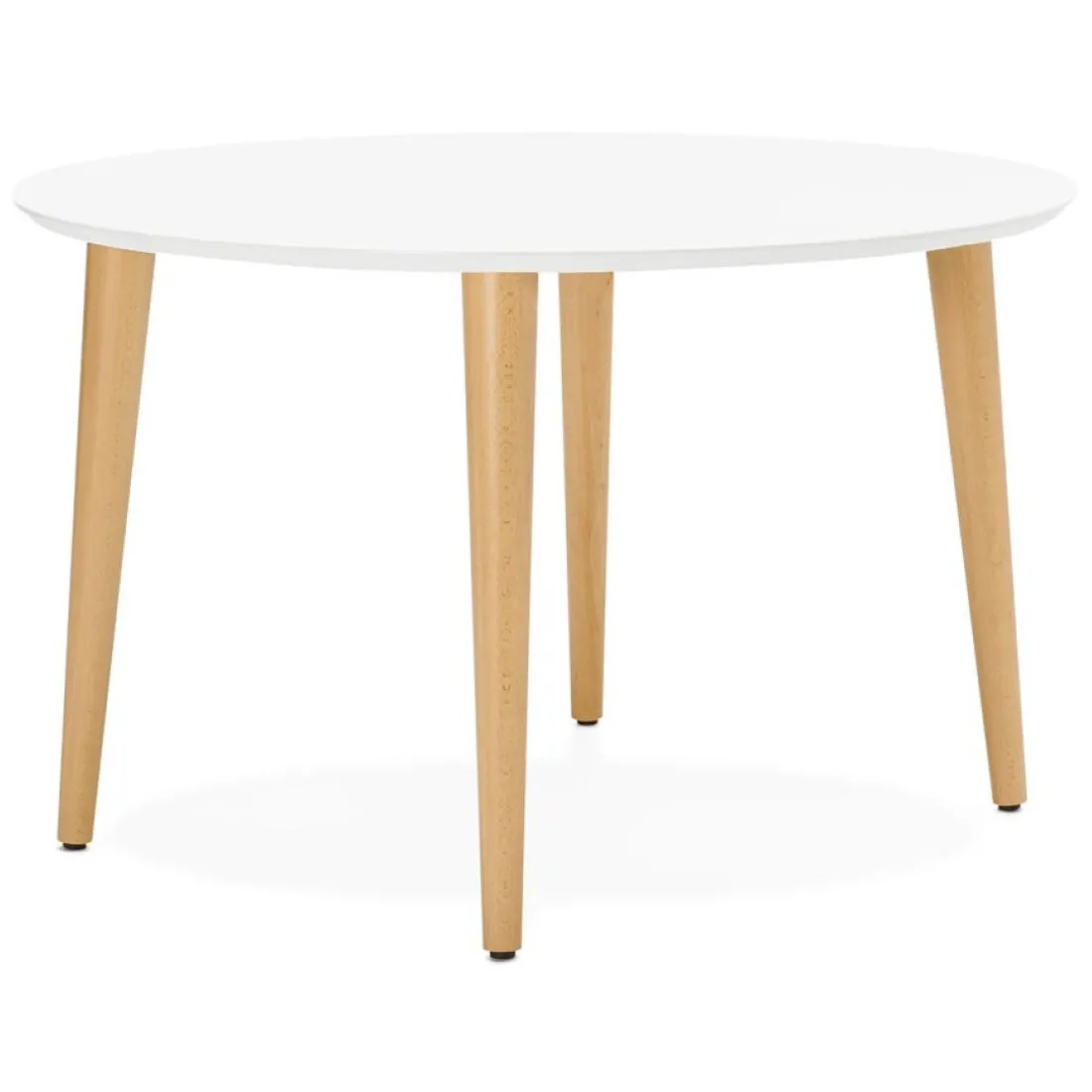 Table à dîner ronde extensible 'IGLOU' style scandinave