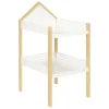 Table à langer bébé, bois, blanc