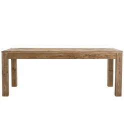 Table À Manger ANDRIAN Bois Pin Recyclé 200 X 90 Cm