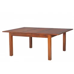 Table à manger Carrée Rallonge 140/50 x 140 cm - MELINDA