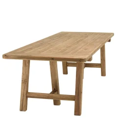 Table à manger rectangulaire bois Pin recyclé