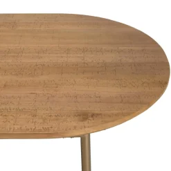 Table à manger YSEULT bois Peuplier 180x90cm
