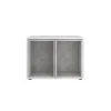 Table basse avec caissons amovibles JOKER 1 gris béton