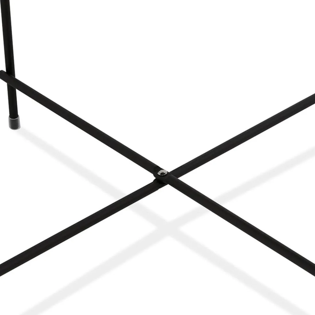 Table basse de salon 'KOLOS BIG' noire