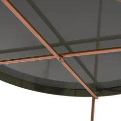 Table basse de salon 'KOLOS BIG' couleur cuivre